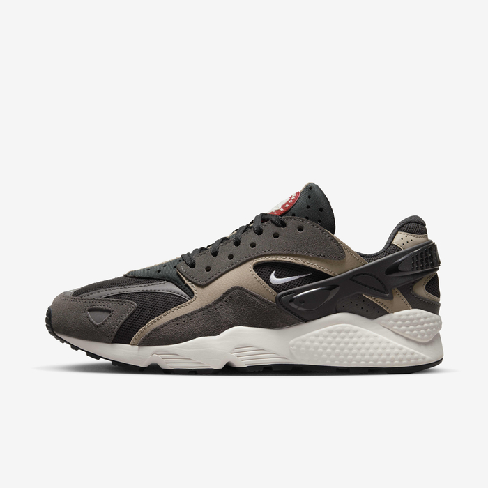 Buy Nike Air Huarache Runner Men's Shoes Black/Medium Ash/Khaki