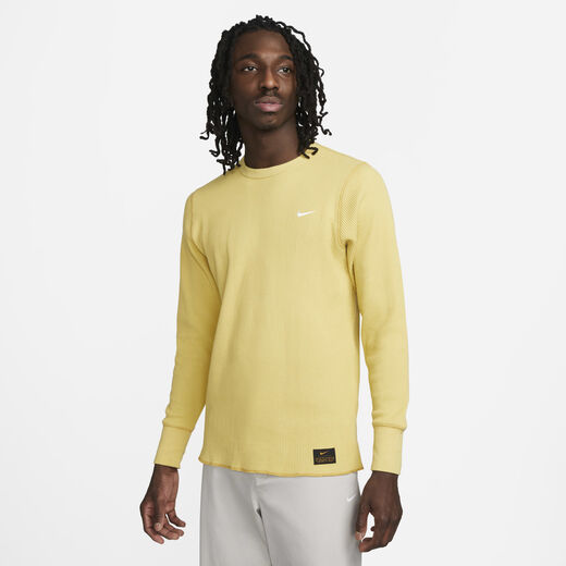 Hoodies & Sweatshirts-Nike, Nike Life, Men's Long-sleeve Heavyweight Waffle Top