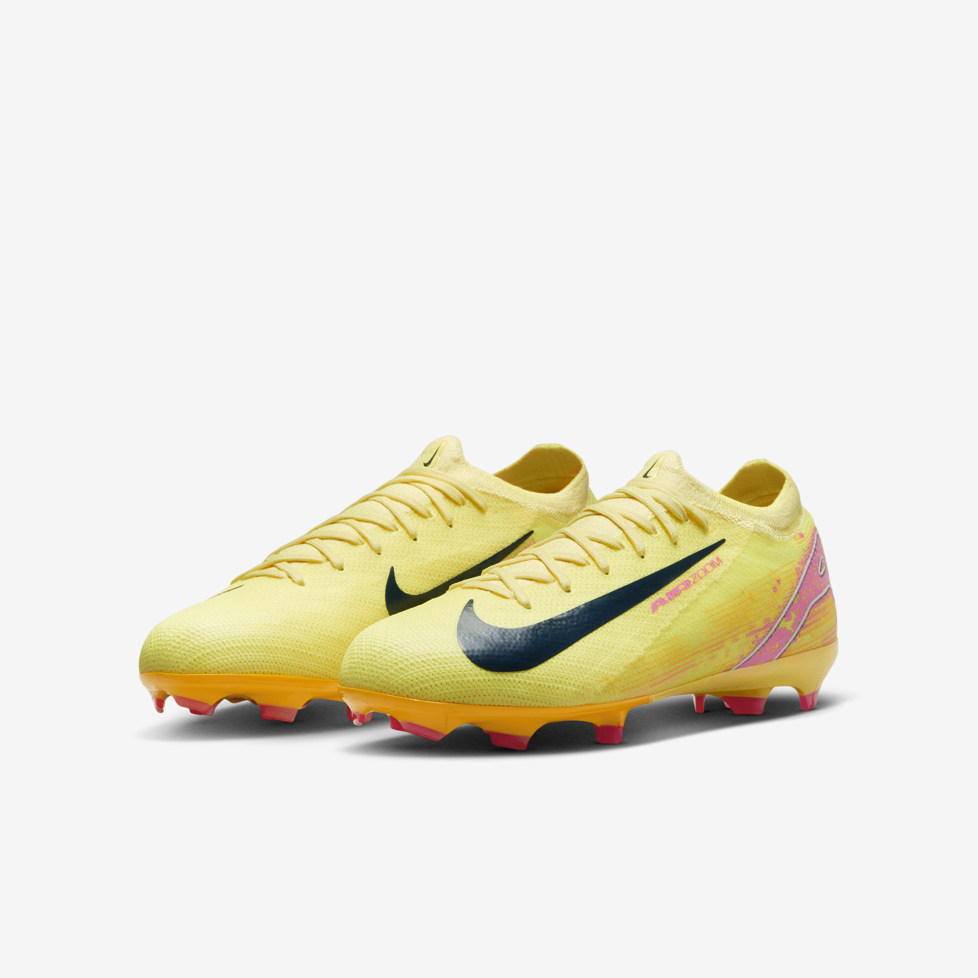 Yellow nike vapor cleats top