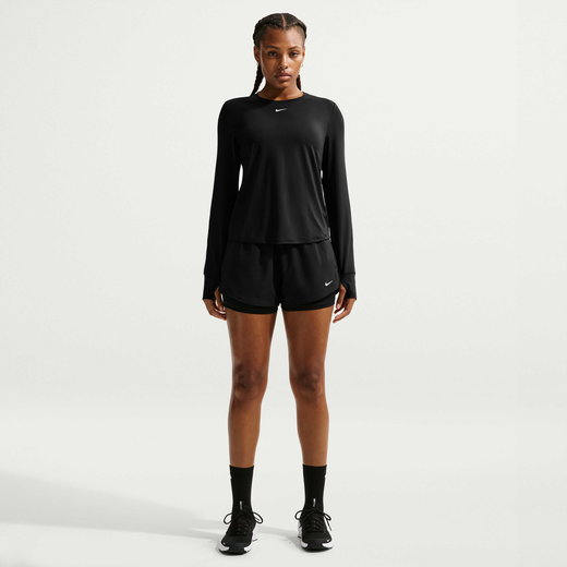 Yoga Shorts-Nike, Nike One, Women's Dri-FIT Mid-Rise 8cm (approx.) 2-in-1 Shorts