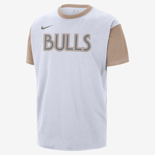 T-Shirts & Tops-Nike, Chicago Bulls Courtside City Edition, Men's Nike NBA T-Shirt