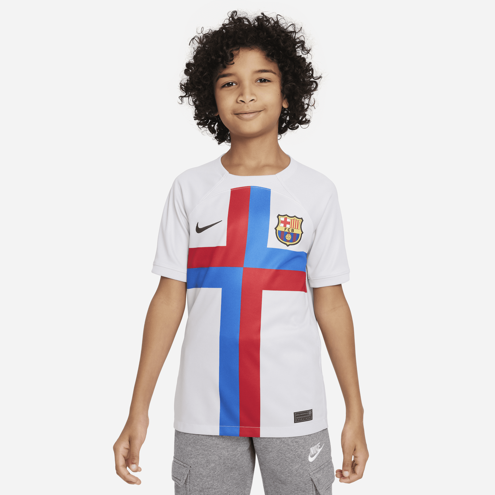 kids barcelona shirt