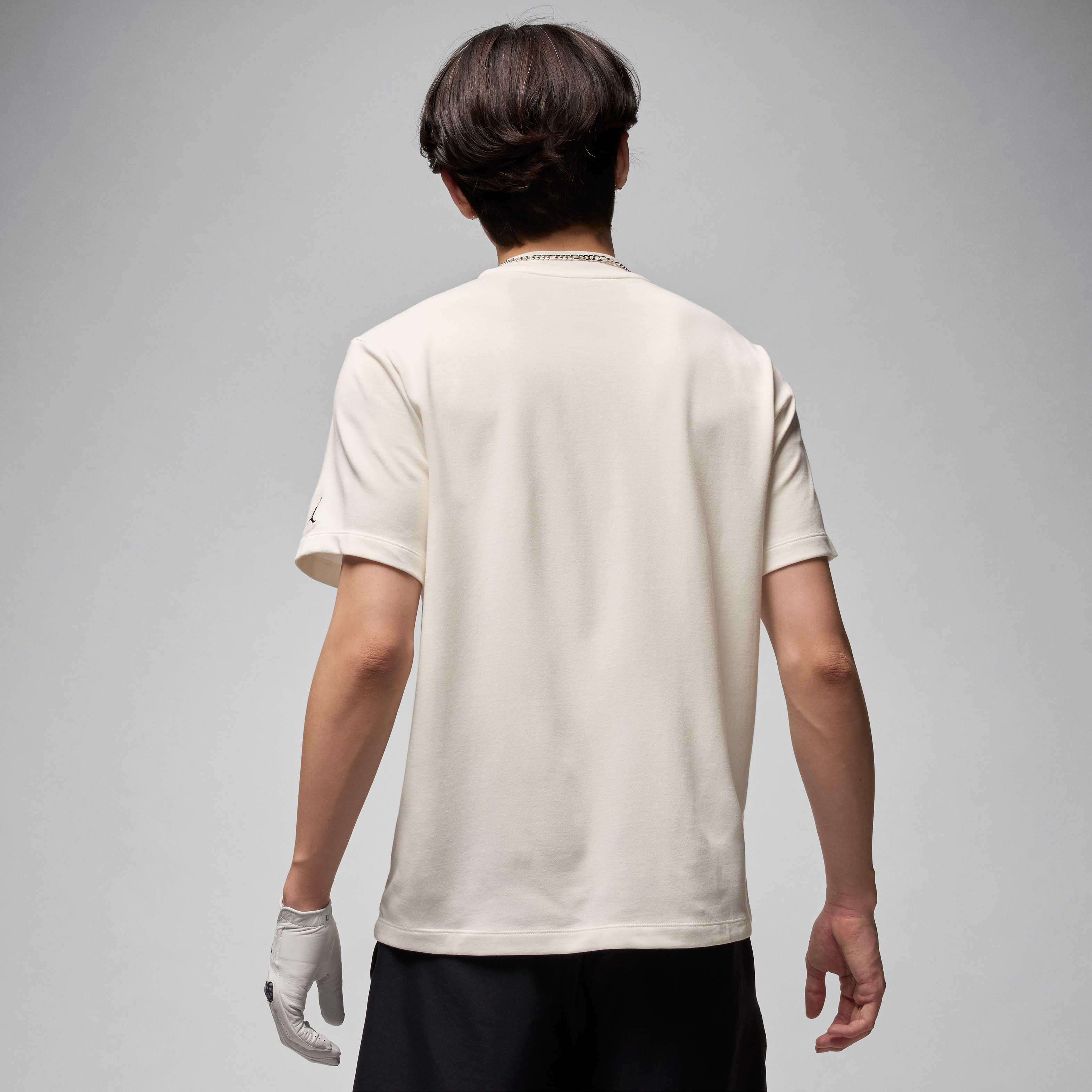 Buy Jordan Sport Men's Dri-FIT Mock-Neck Golf Top - Sail/Black @ Nike UAE