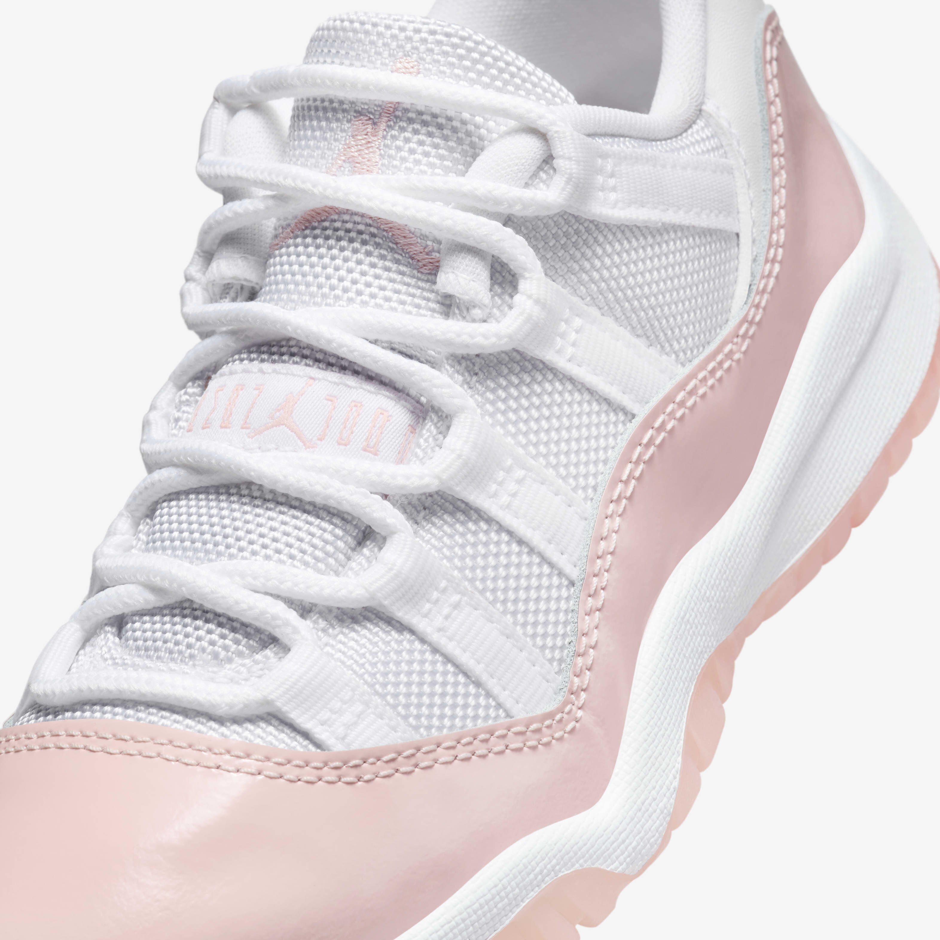 Pink jordan 11 kids discount