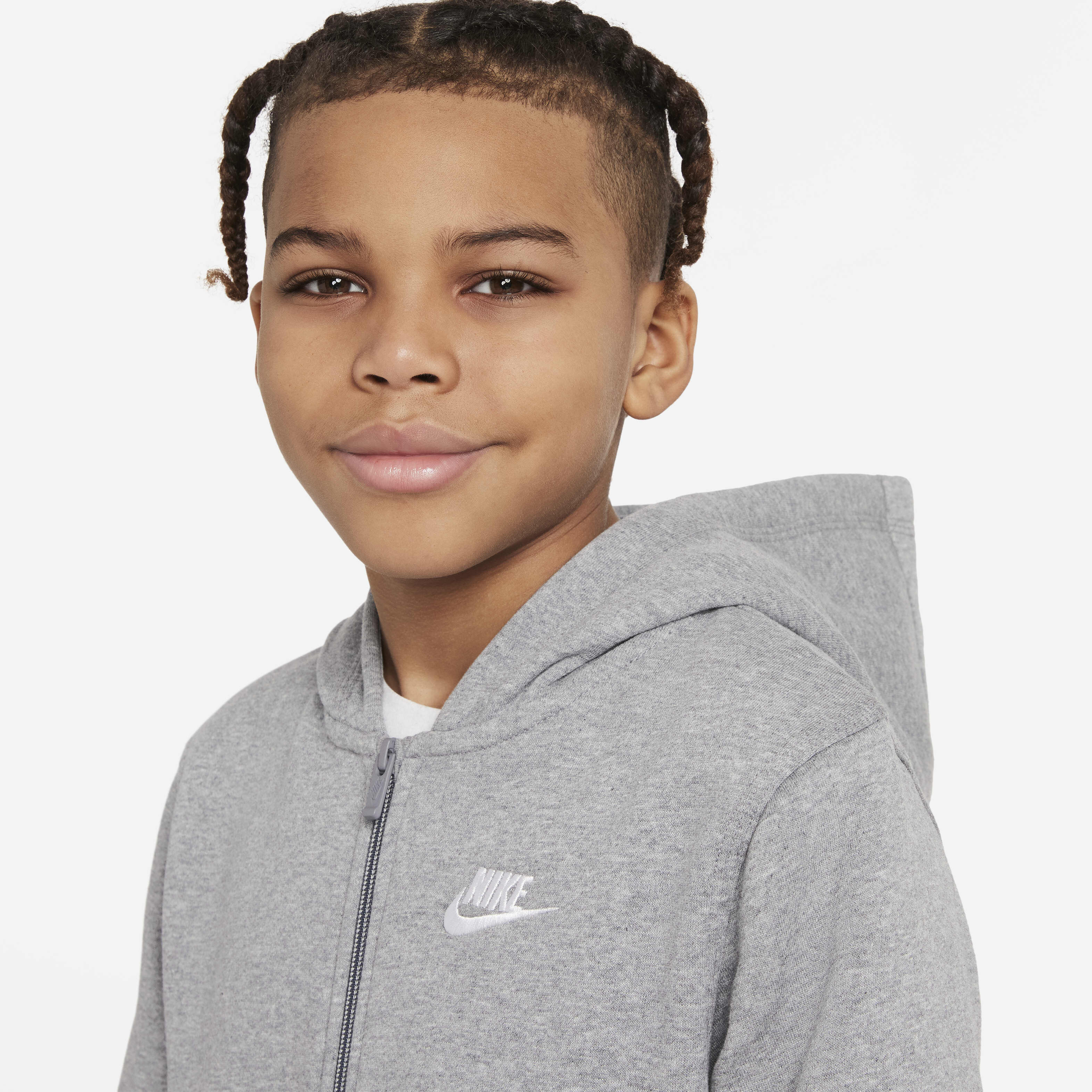 Buy Nike Sportswear Club Older Kids' Full-Zip Hoodie