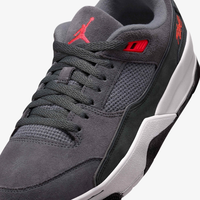 Buy Jordan Flight Court Men's Shoes Dark Grey/Black/Cement Grey