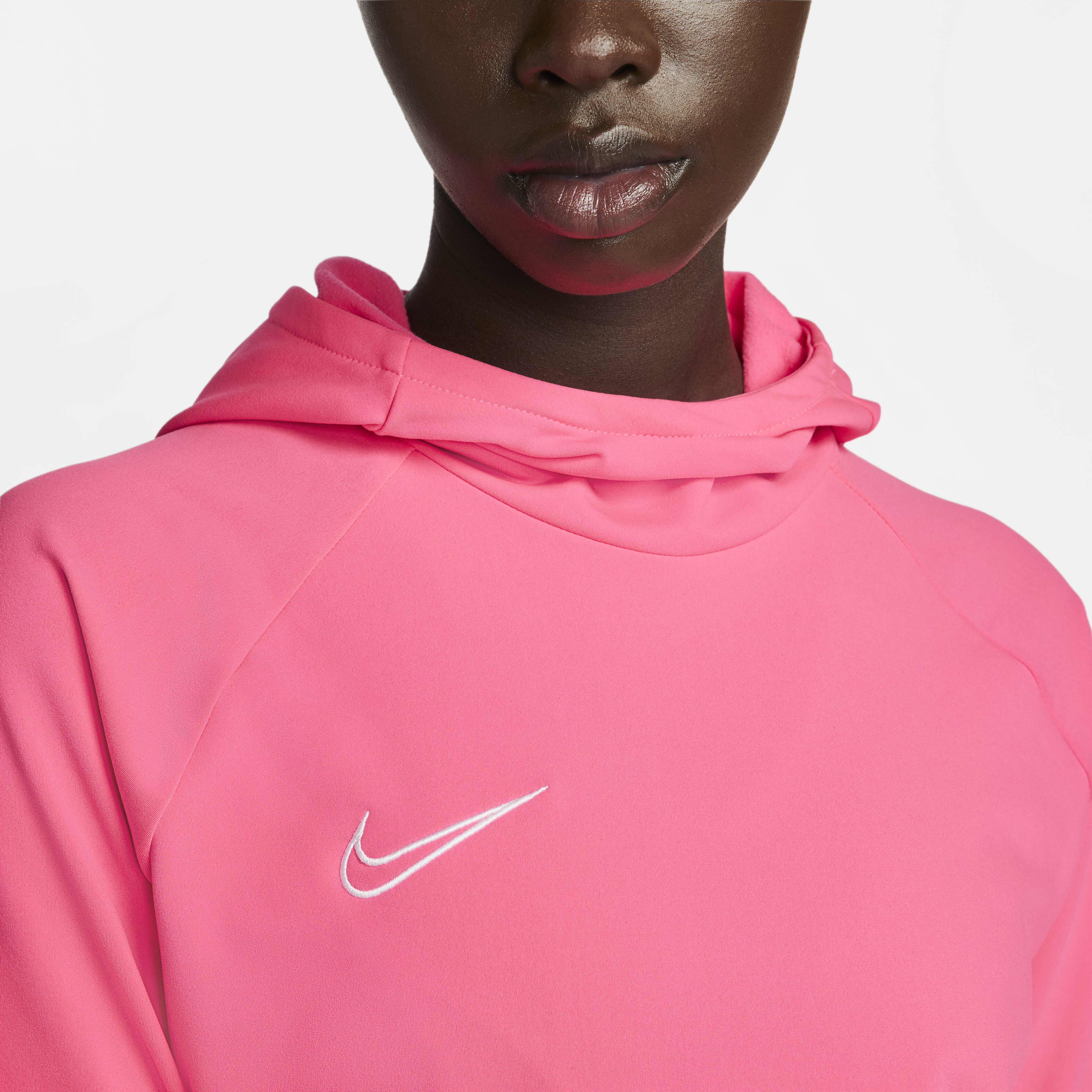 Nike pink swoosh hoodie clearance