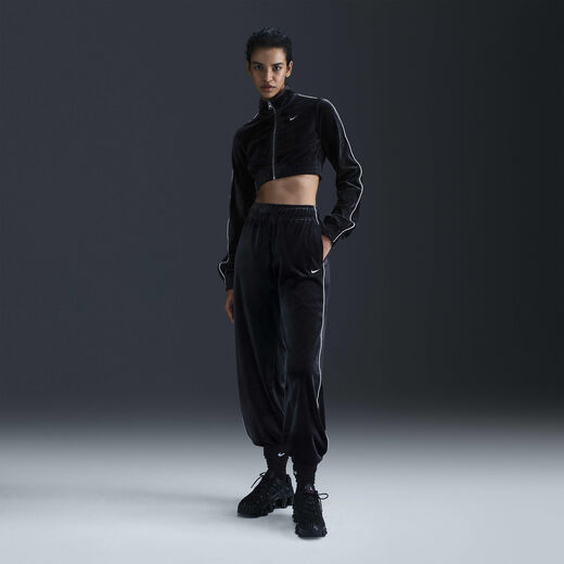 Women's Joggers & Sweatpants Sale-Nike, Nike Sportswear Collection, Women's Mid-Rise Velour Joggers