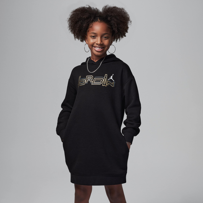 Jordan 'Take Flight' Shine Pullover Dress image number 0 Jordan 'Take Flight' Shine Pullover Dress image number 0