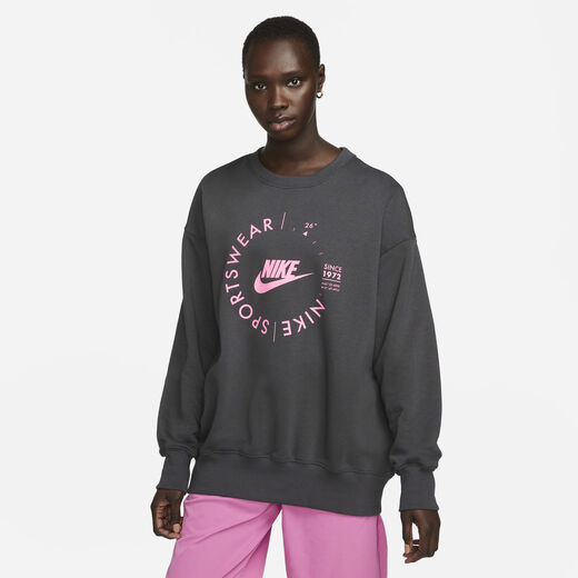 Hoodies & Sweatshirts-Nike, Nike Sportswear, Women's Oversized Sports Utility Crew-Neck Sweatshirt