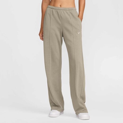 Women's Pants & Trousers-Nike, Nike Sportswear Chill Terry, Women's Mid-Rise French Terry Open-Hem Tracksuit Bottoms