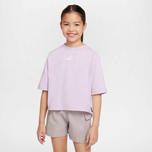 تخفيضات قمصان وتيشرتات للأطفال-نايكي, نايكي سبورتسوير, تيشيرت بأكمام قصيرة للأطفال الكبار (البنات)
