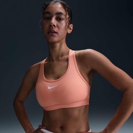 Women's Sports Bras Medium Support Sale-Nike, Nike Swoosh Medium Support, Women's Padded Sports Bra