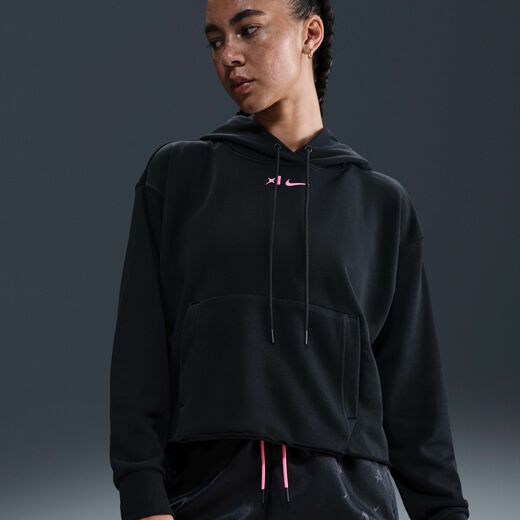 New In Women's Hoodies & Sweatshirts-Nike, A'ja Wilson, Women's Oversized Cropped Basketball Hoodie