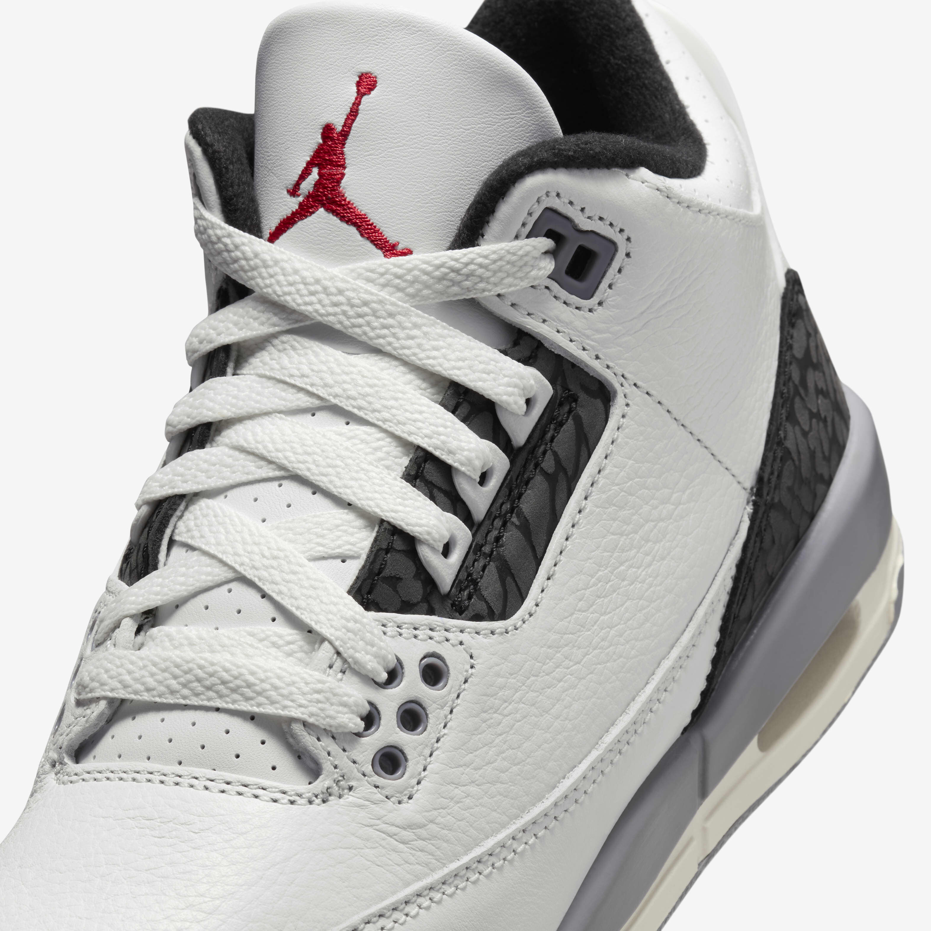 Buy Air Jordan 3 Retro Black Cement Older Kids Shoes Nike UAE Official