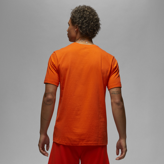 Orange mens top nike shirt
