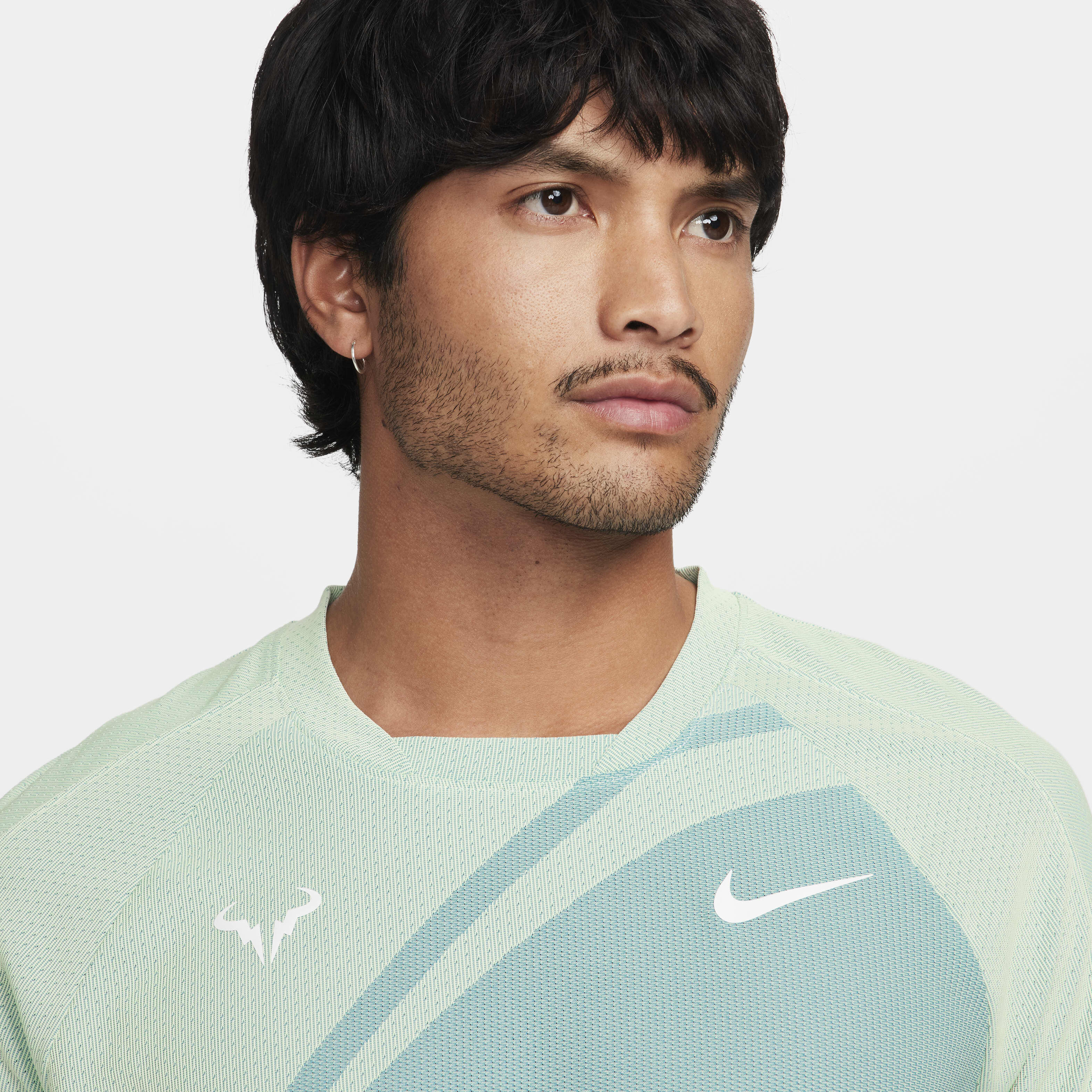 Buy Rafa Men's Nike Dri-FIT ADV Short-Sleeve Tennis Top - Light Photo ...