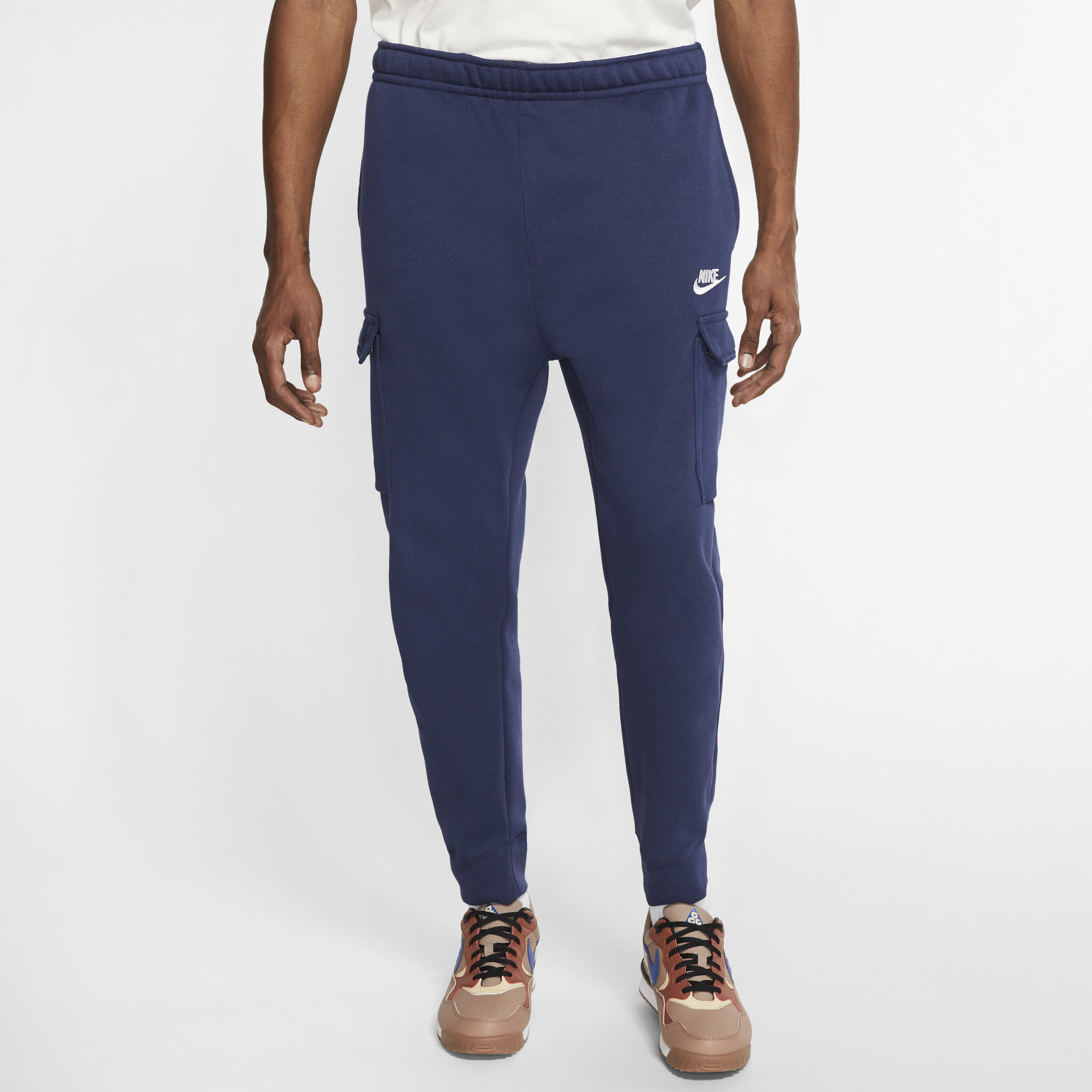 Club fleece cargo joggers deals
