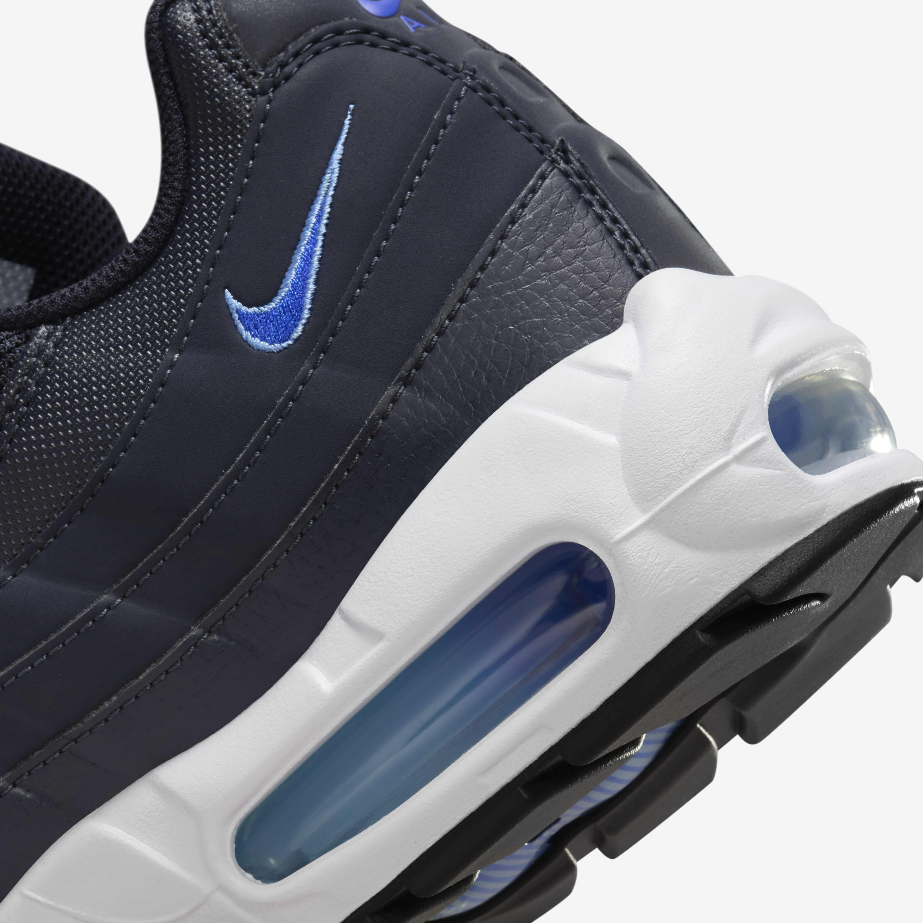 Blue nike shoes air max top