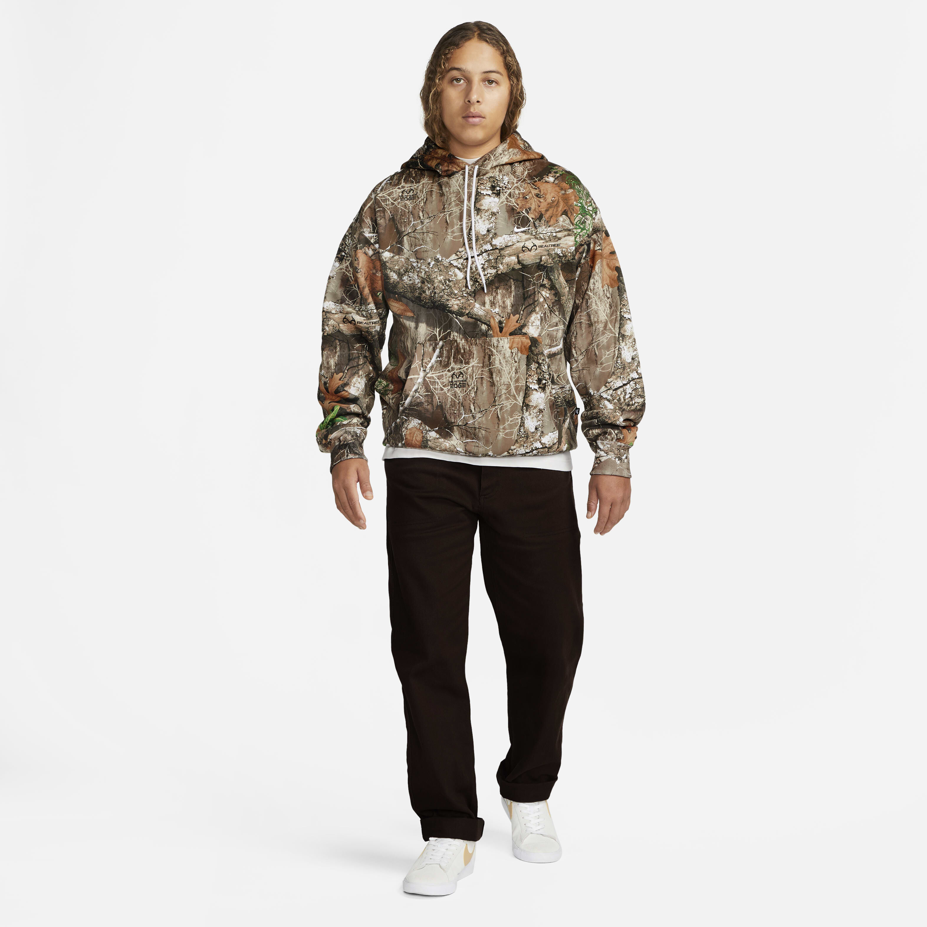 Buy Nike SB Fleece RealTree All Over Print Hoodie Nike UAE Official