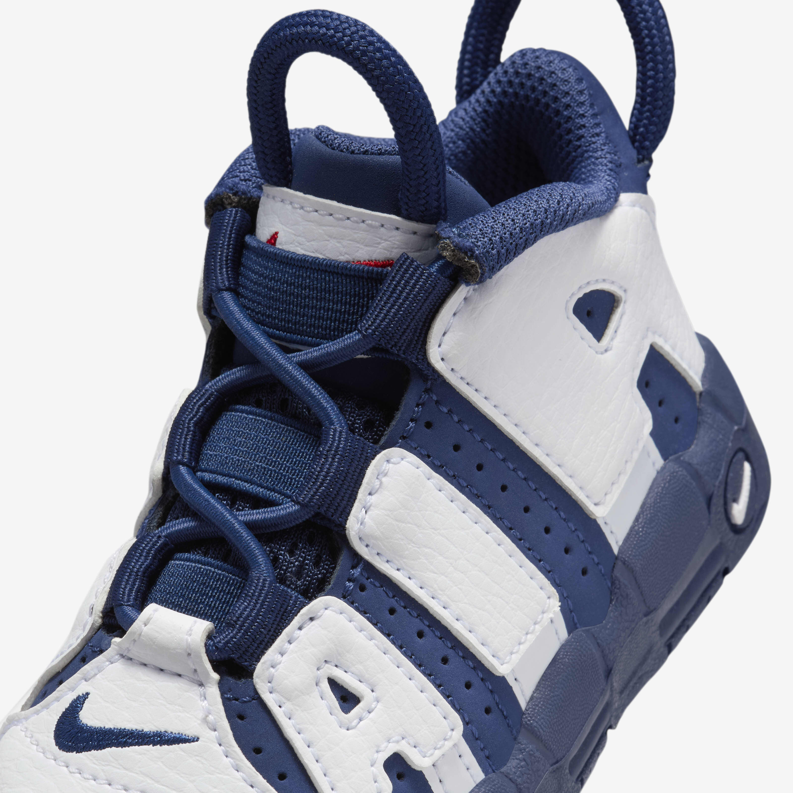 Buy Nike Air More Uptempo Baby Toddler Shoes White Metallic Gold University Red Midnight Navy Nike UAE Official