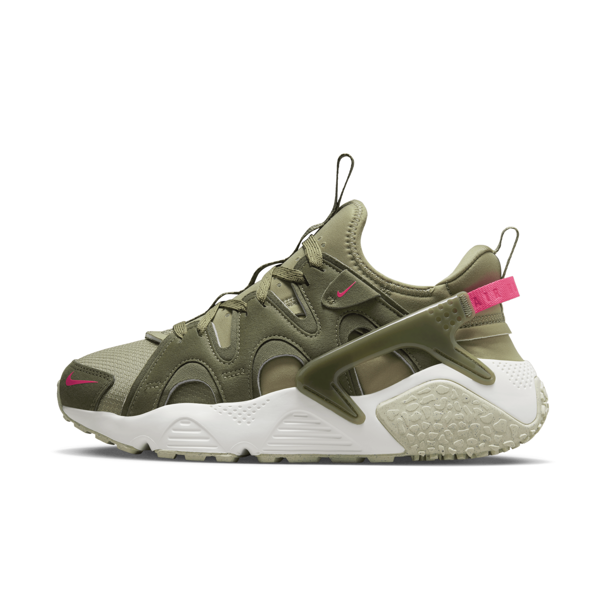 Nike huaraches olive deals green