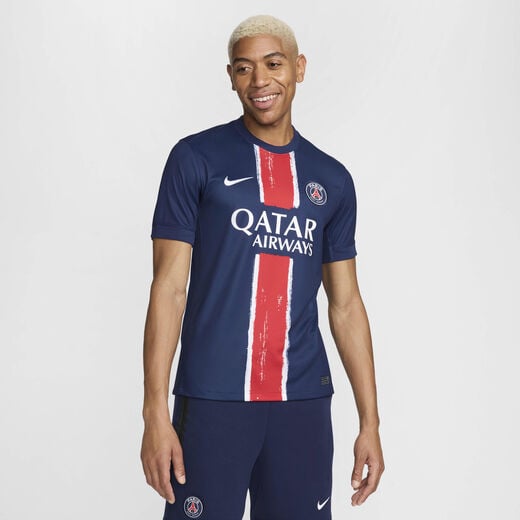 PSG vs Inter Milan-Nike, Paris Saint-Germain 2024/25 Stadium Home, Men's Nike Dri-FIT Football Replica Shirt