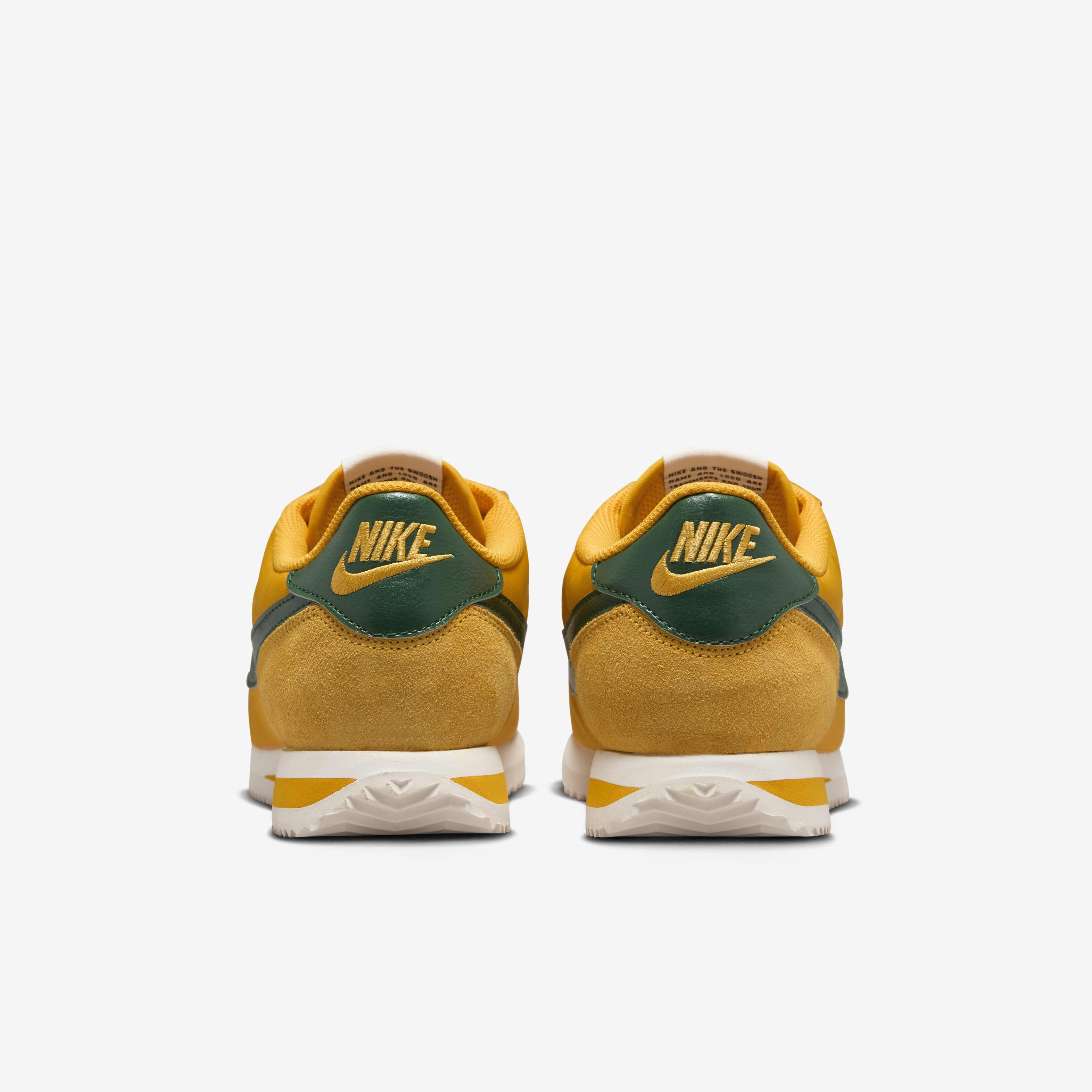 Buy Nike Cortez Textile Shoes Yellow Ochre Safety Orange Black Gorge Green Nike UAE Official