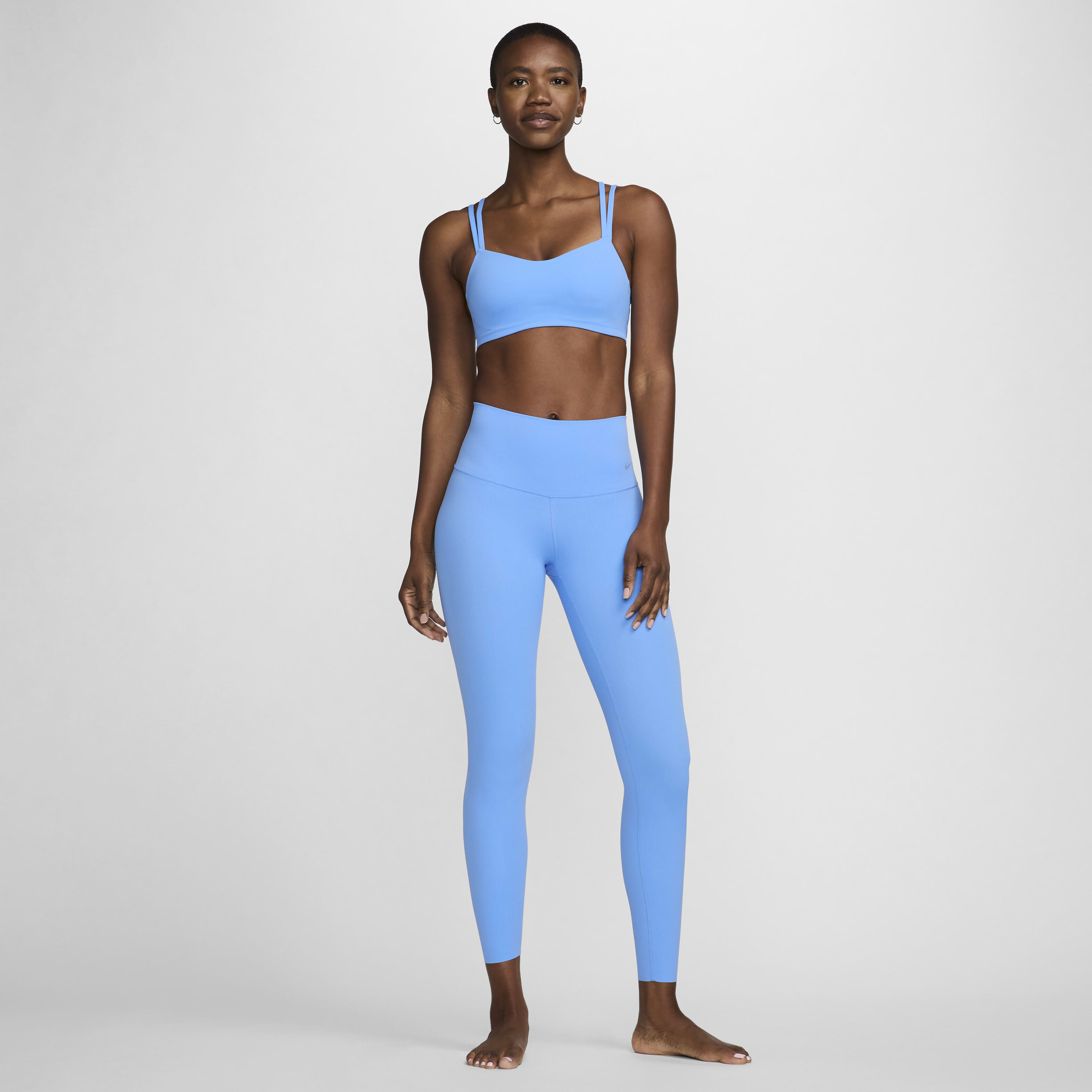 Buy Nike Zenvy Strappy Women s Light Support Padded Sports Bra Nike UAE Official
