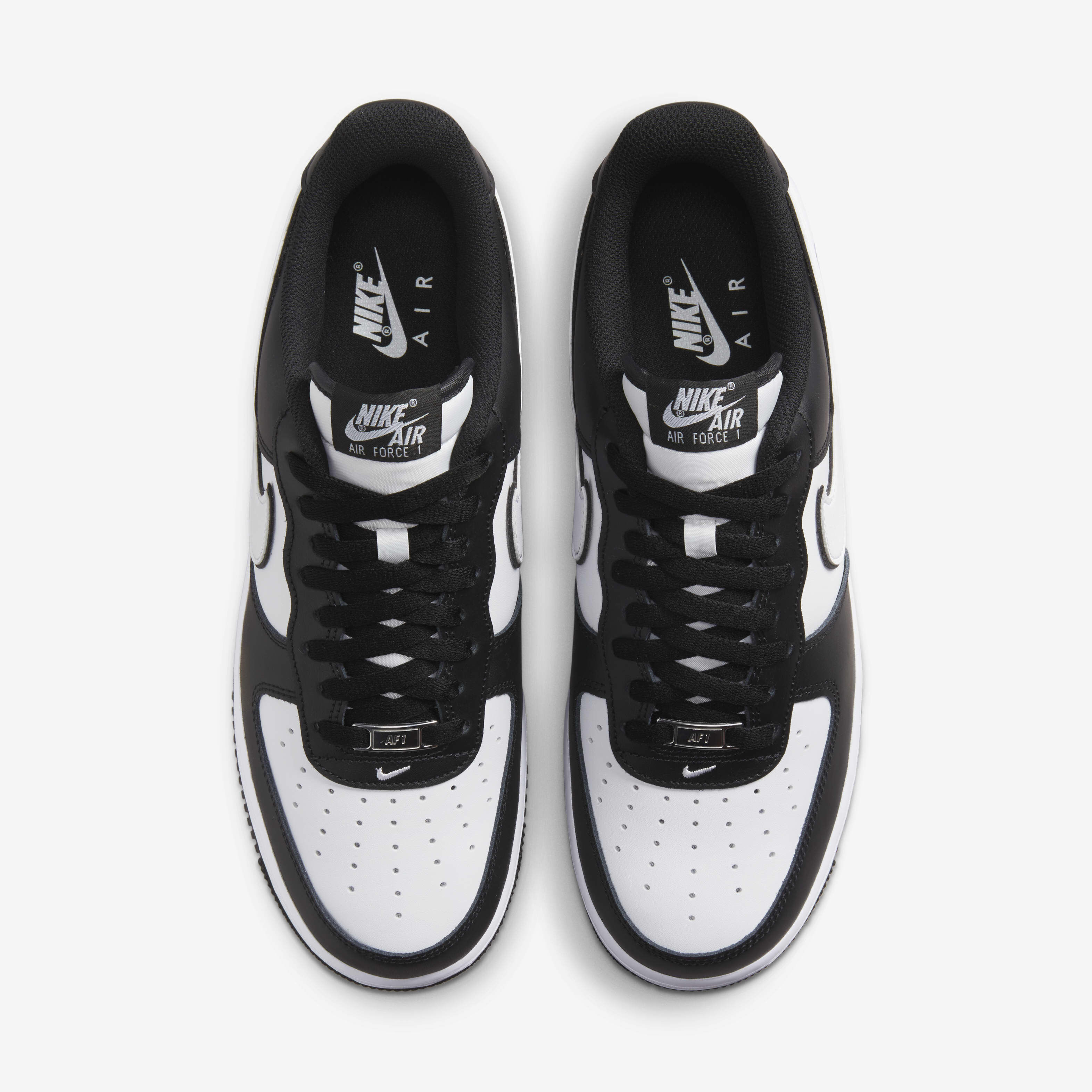 Buy Nike Air Force '07 Men's Shoes Black/Black/White Nike UAE