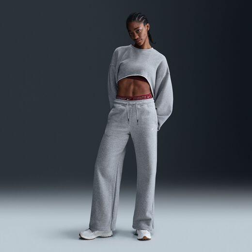 Womens grey sweatpants nike outlet