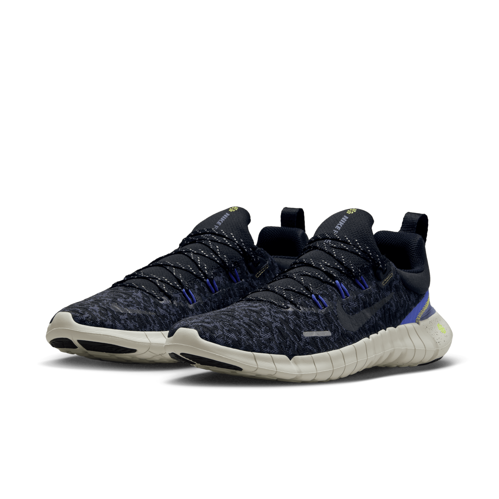 Orange and blue discount nike free run 5.0