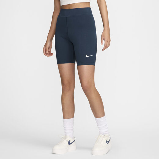 Shorts-Nike, Nike Sportswear Classic, Women's High-Waisted 20.5cm (approx.) Biker Shorts Shorts-Nike, Nike Sportswear Classic, Women's High-Waisted 20.5cm (approx.) Biker Shorts