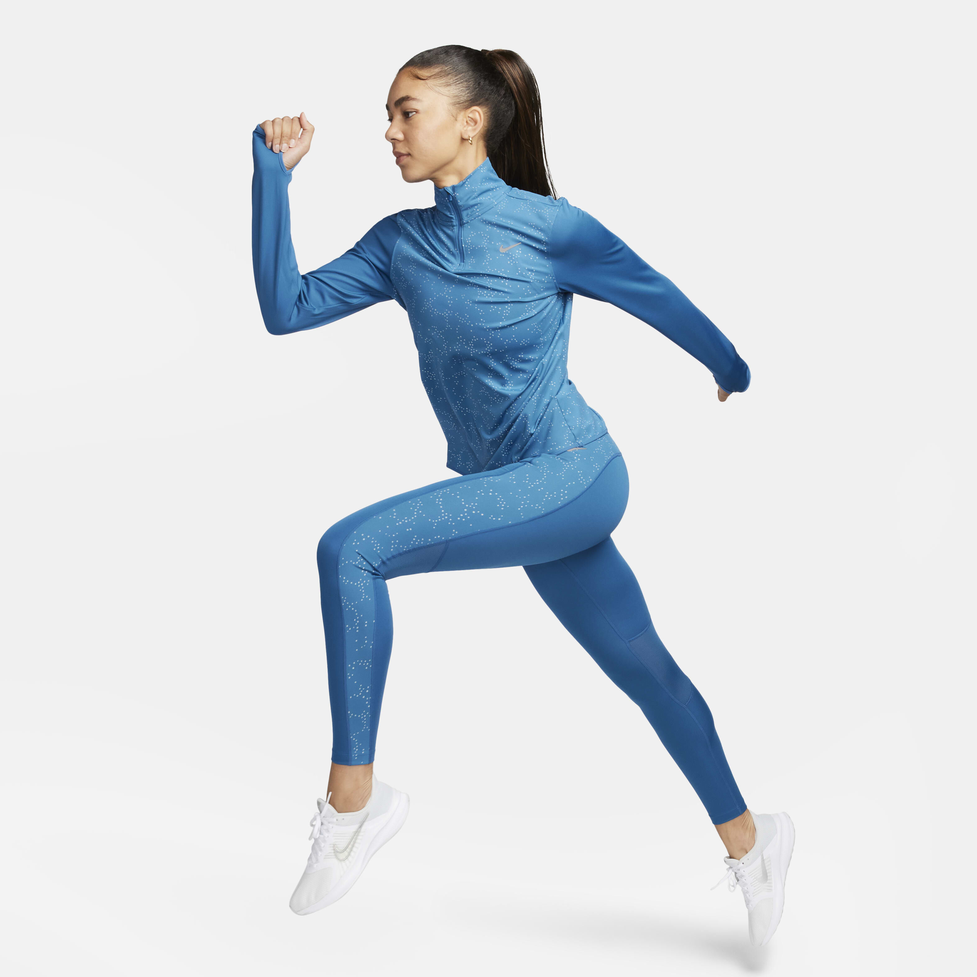 Buy Nike Fast Women s Mid Rise 7 8 Printed Leggings with Pockets Nike UAE Official