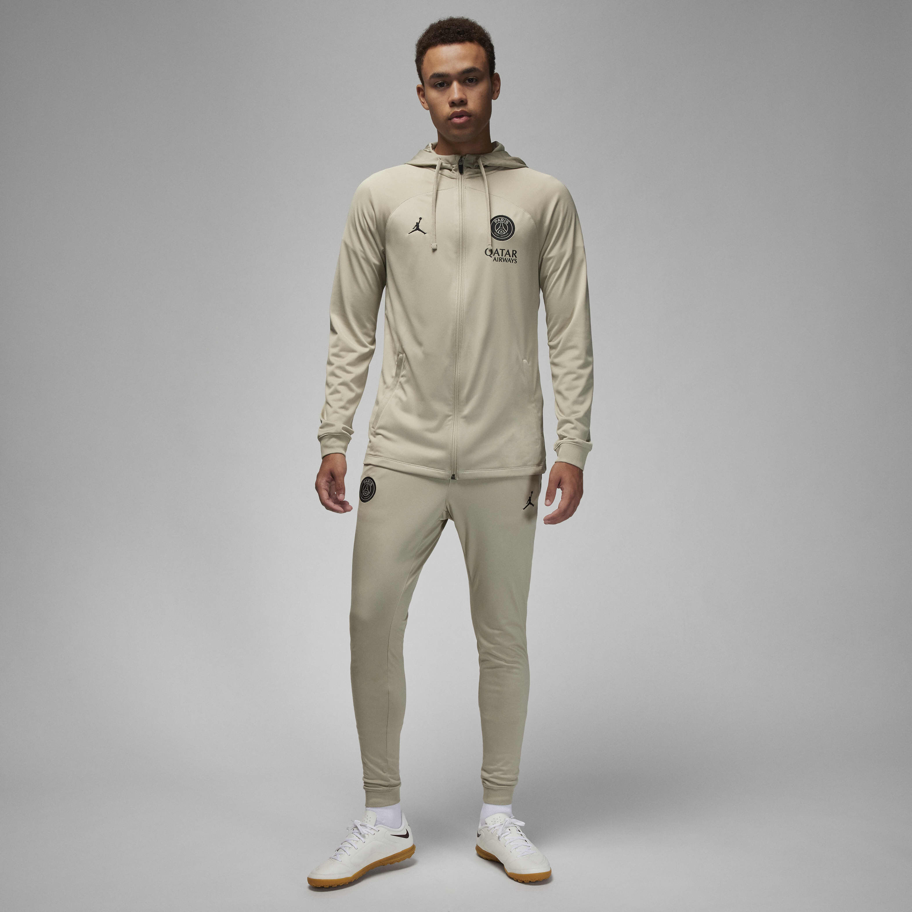 Grey nike cotton tracksuit sales