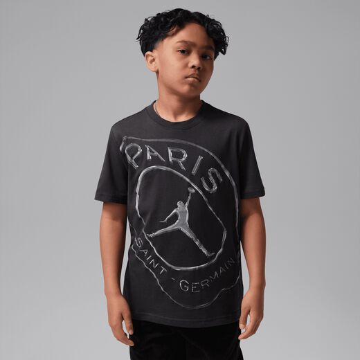 Lifestyle-JRDN, Jordan Paris Saint-Germain, Big Kids' Dri-FIT Practice T-Shirt