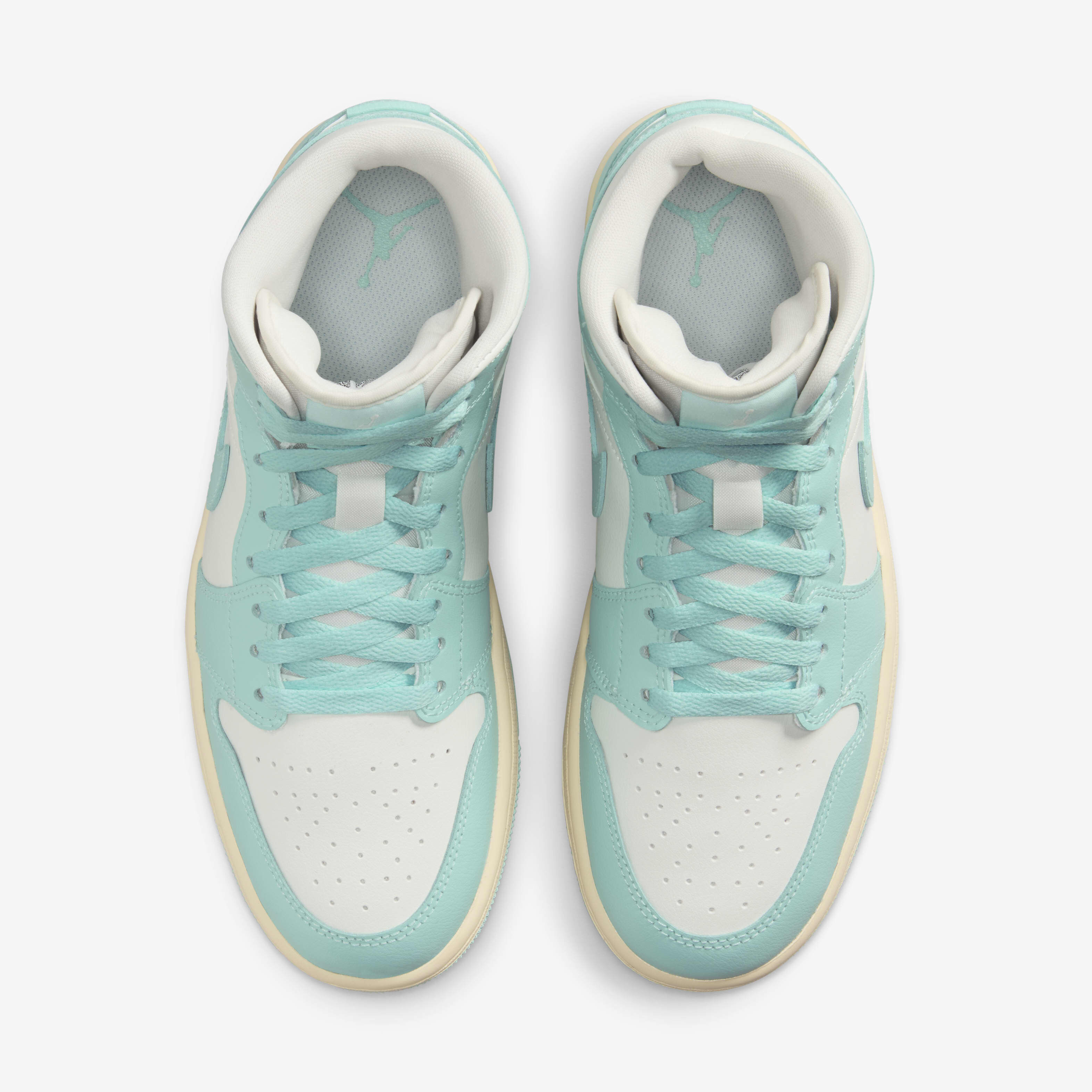 Air jordan 1 mid premium turbo green sales