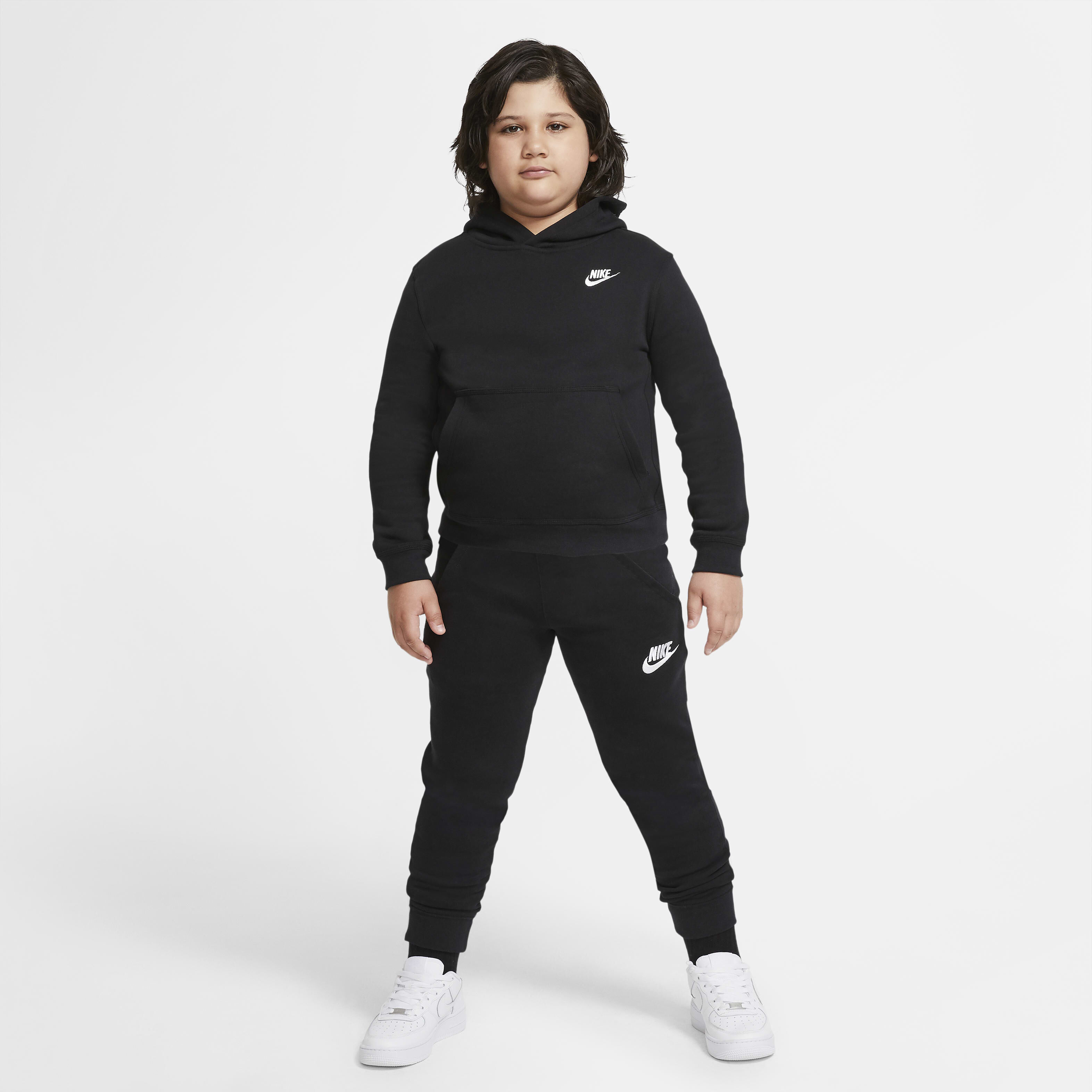 Buy Nike Sportswear Club Fleece Older Kids Boys Joggers Extended Size Black Nike UAE Official