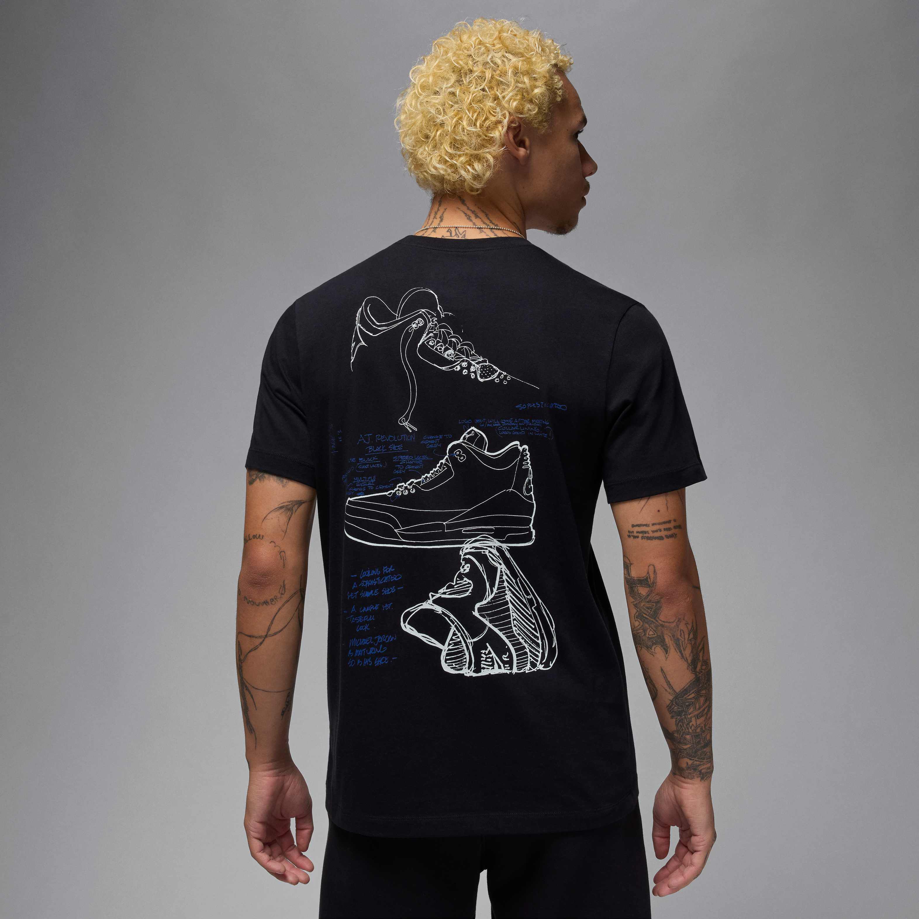 Buy Jordan Rare Air Men's T-Shirt - Black/Sail/Sail @ Nike UAE