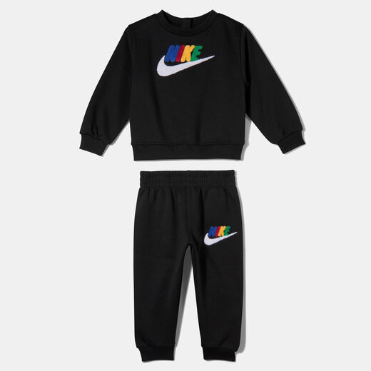 Sets-Nike, Nike, Baby (12-24M) Chenille Futura 2-Piece Crew Set