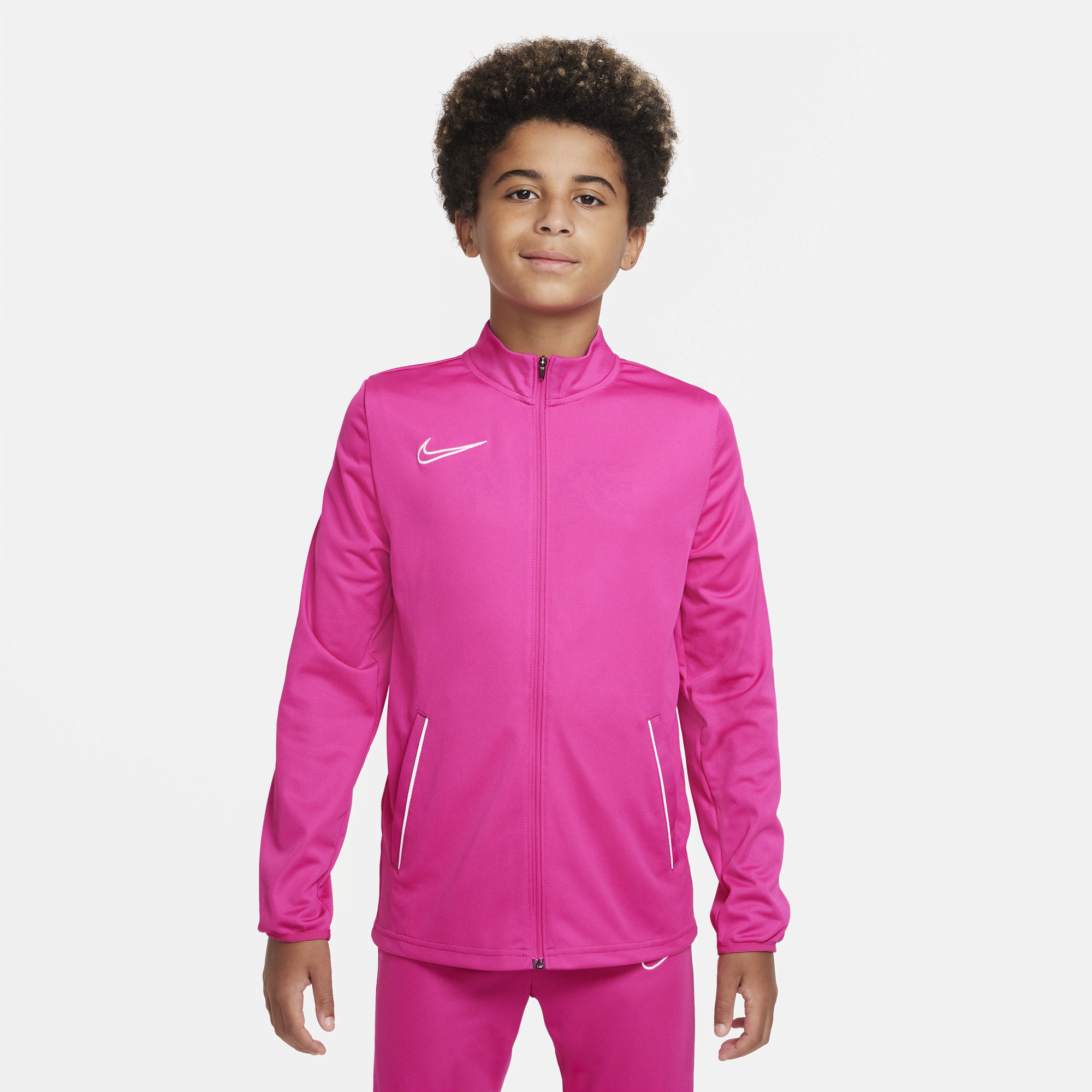 Shop Dri FIT Academy Older Kids Knit Football Tracksuit Nike UAE