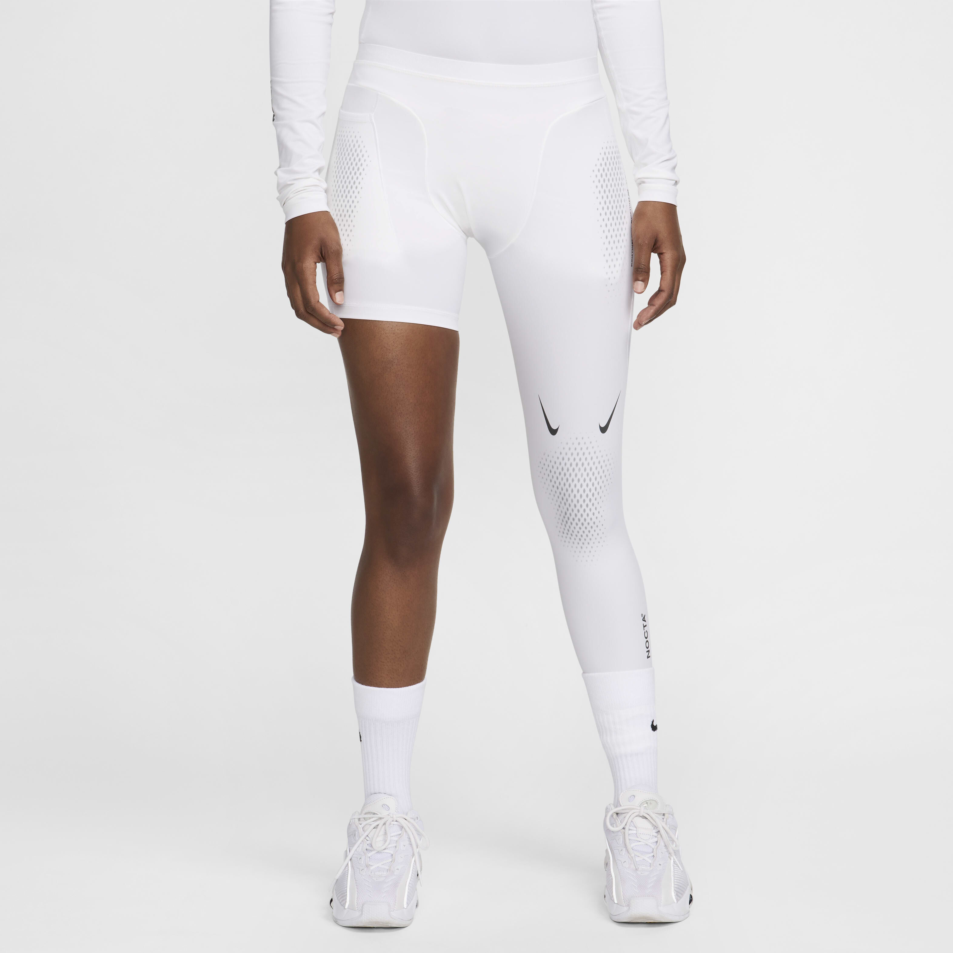 Buy NOCTA Men s Single Leg Basketball Tights Left Nike UAE Official