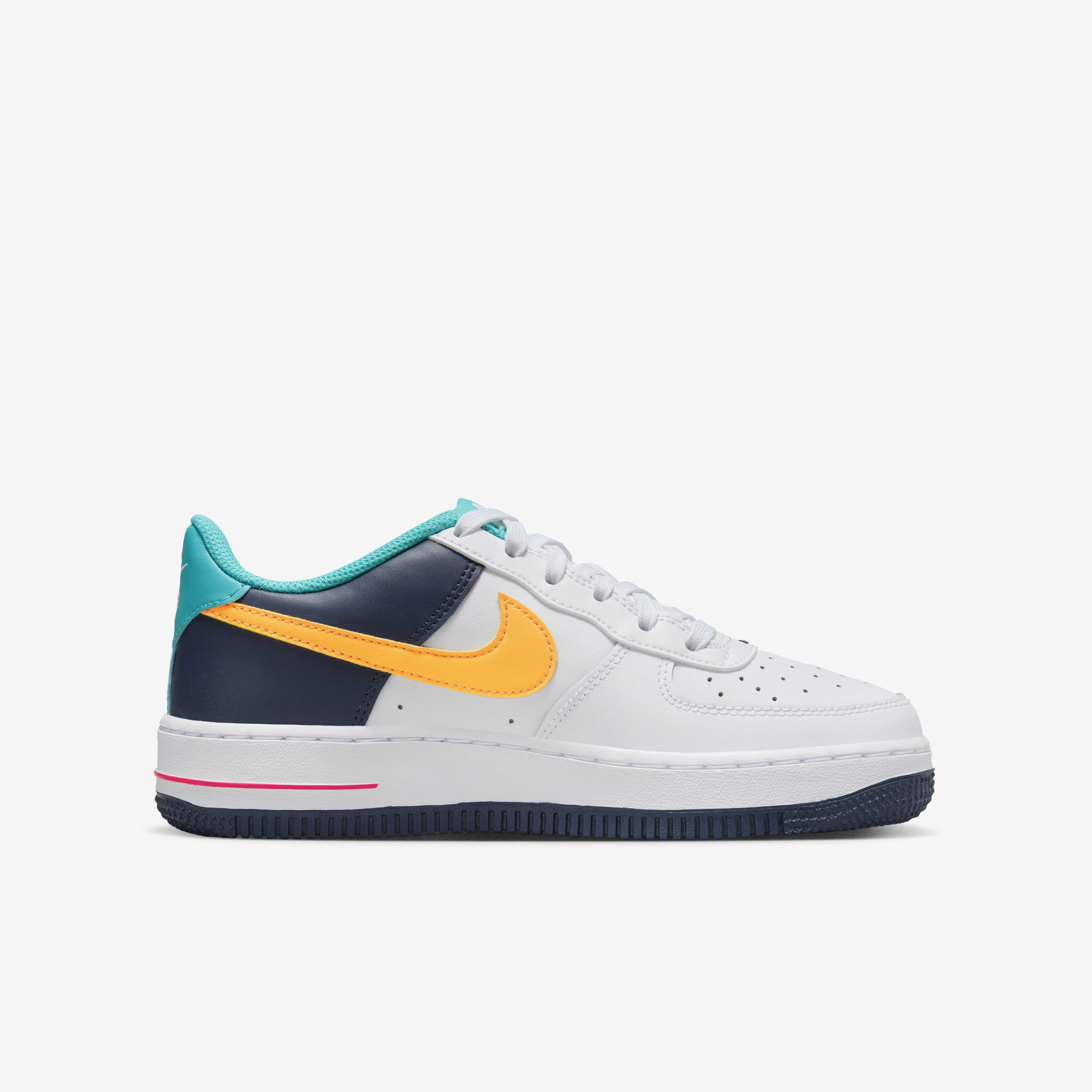 Blue nike air force 1s discount
