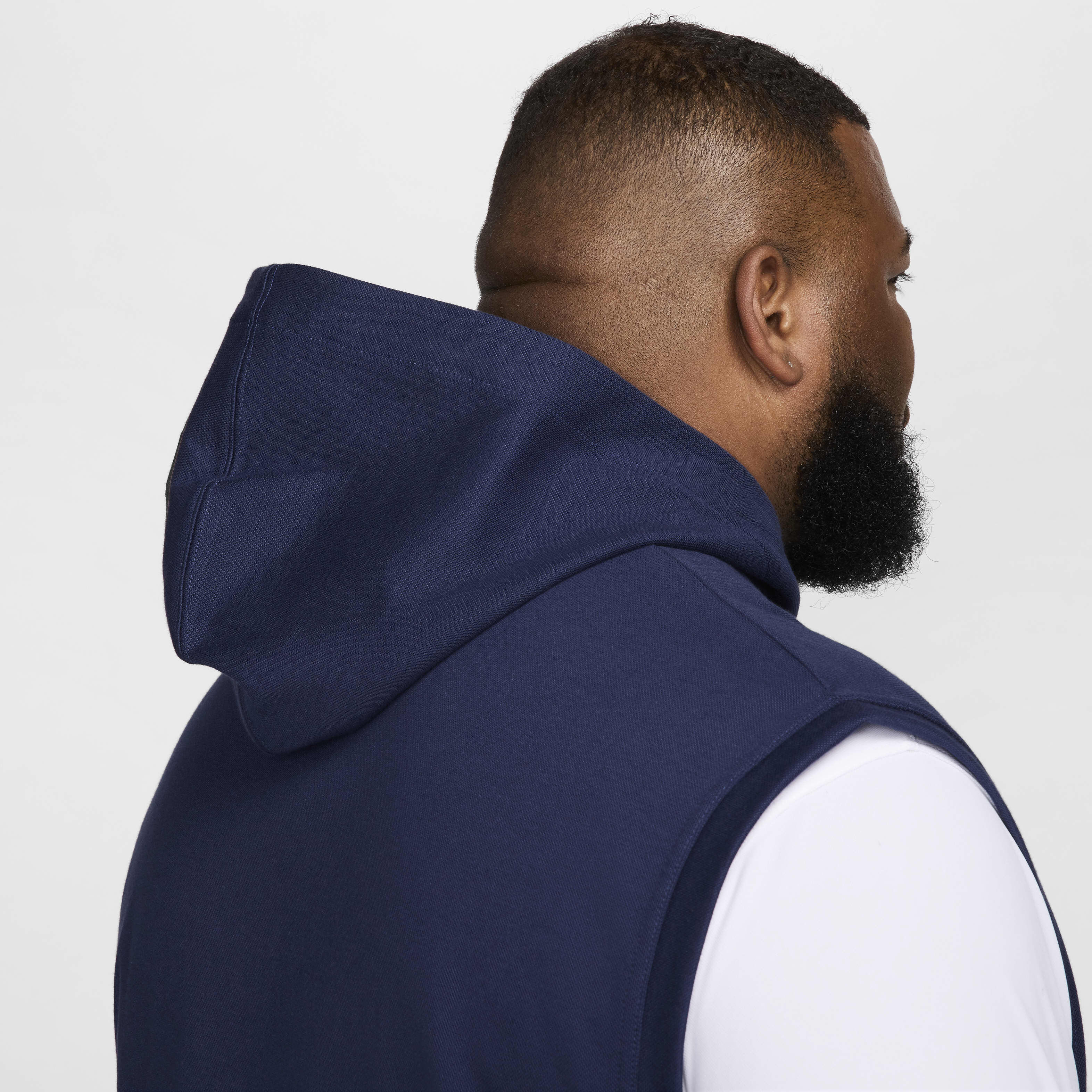 Nike hooded gilet mens store