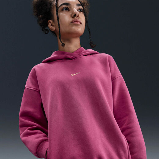 هوديات أطفال جديدة-نايكي, Nike Sportswear Club Fleece, هودي واسع للأطفال الكبار (للبنات)