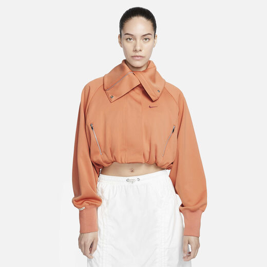 جاكيتات بدلات جري نسائية-نايكي, نايكي سبورتسوير كوليكشن, جاكيت البدلة الرياضية كروبد للنساء