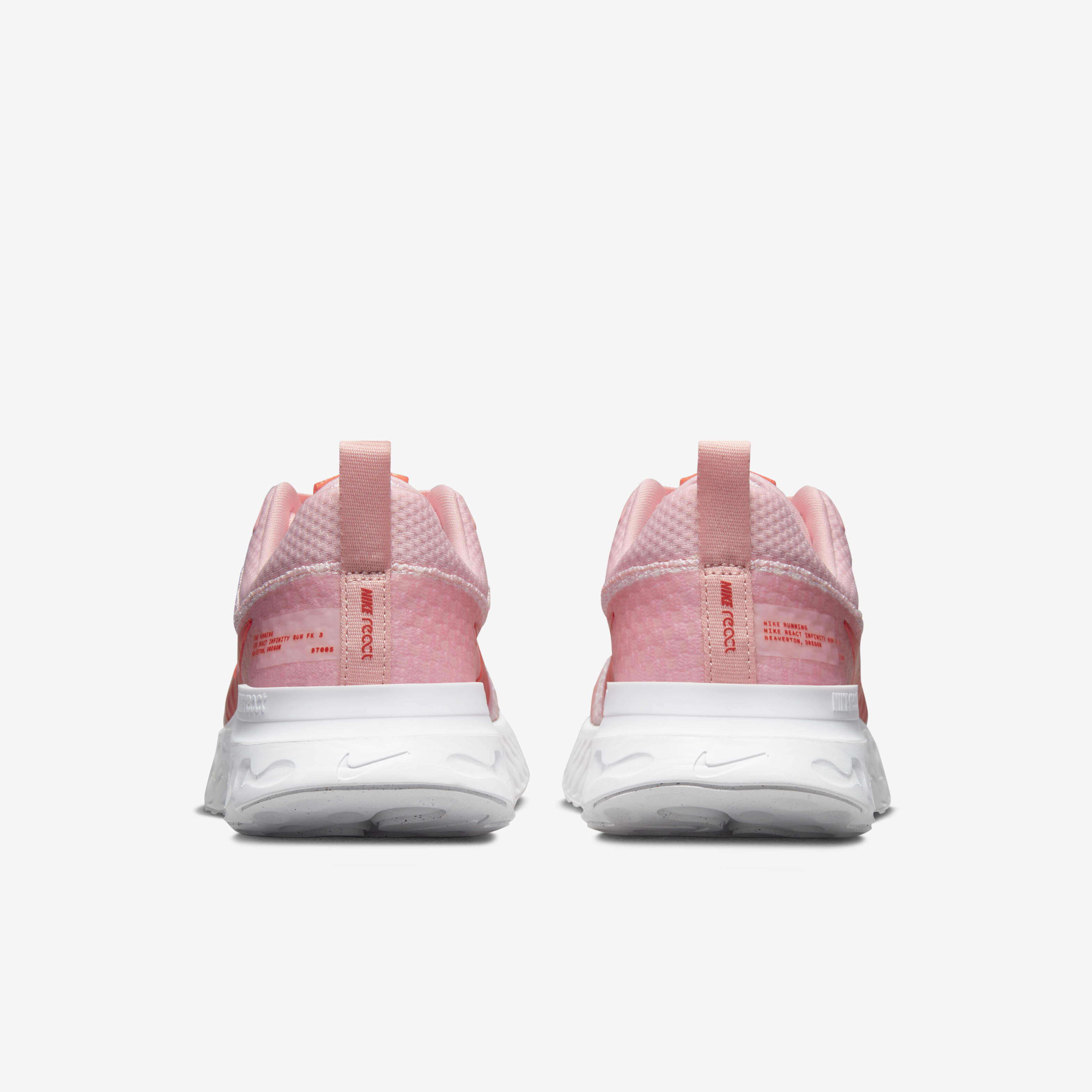Buy Nike React Infinity 3 Women s Road Running Shoes Medium Soft Pink White Summit White Light Crimson Nike UAE Official