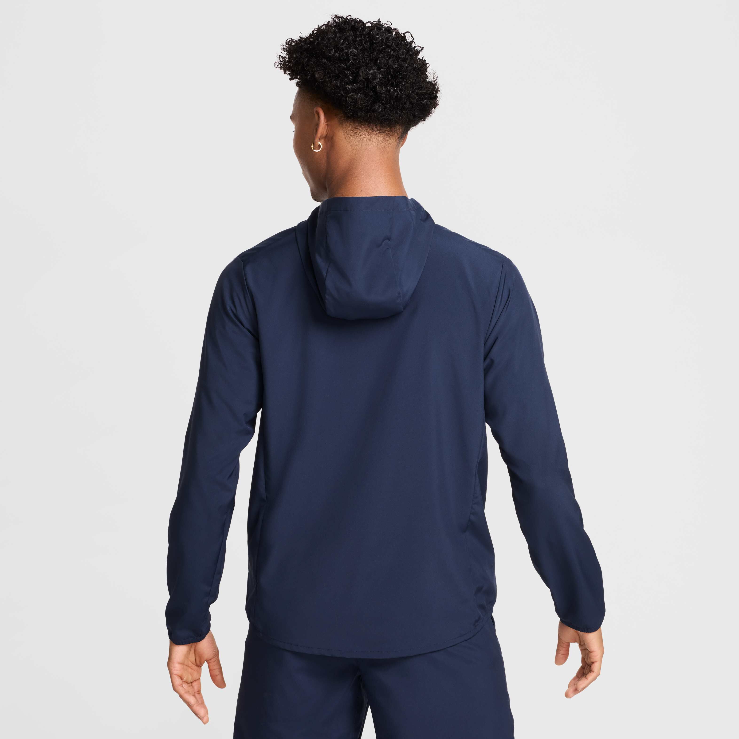 Buy Nike Form Men's Dri-FIT Hooded Jacket - Obsidian/White