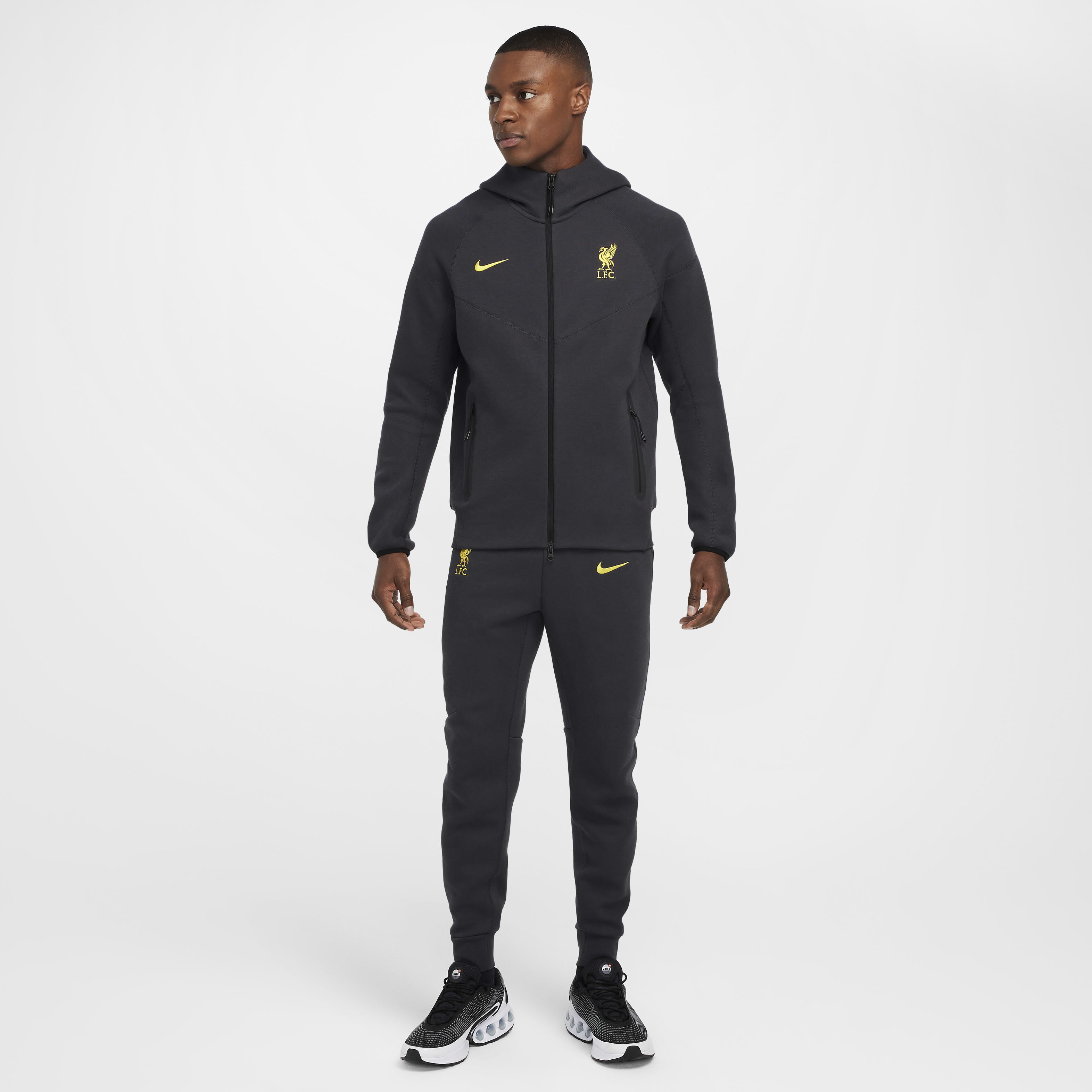 Yellow nike tech suit online