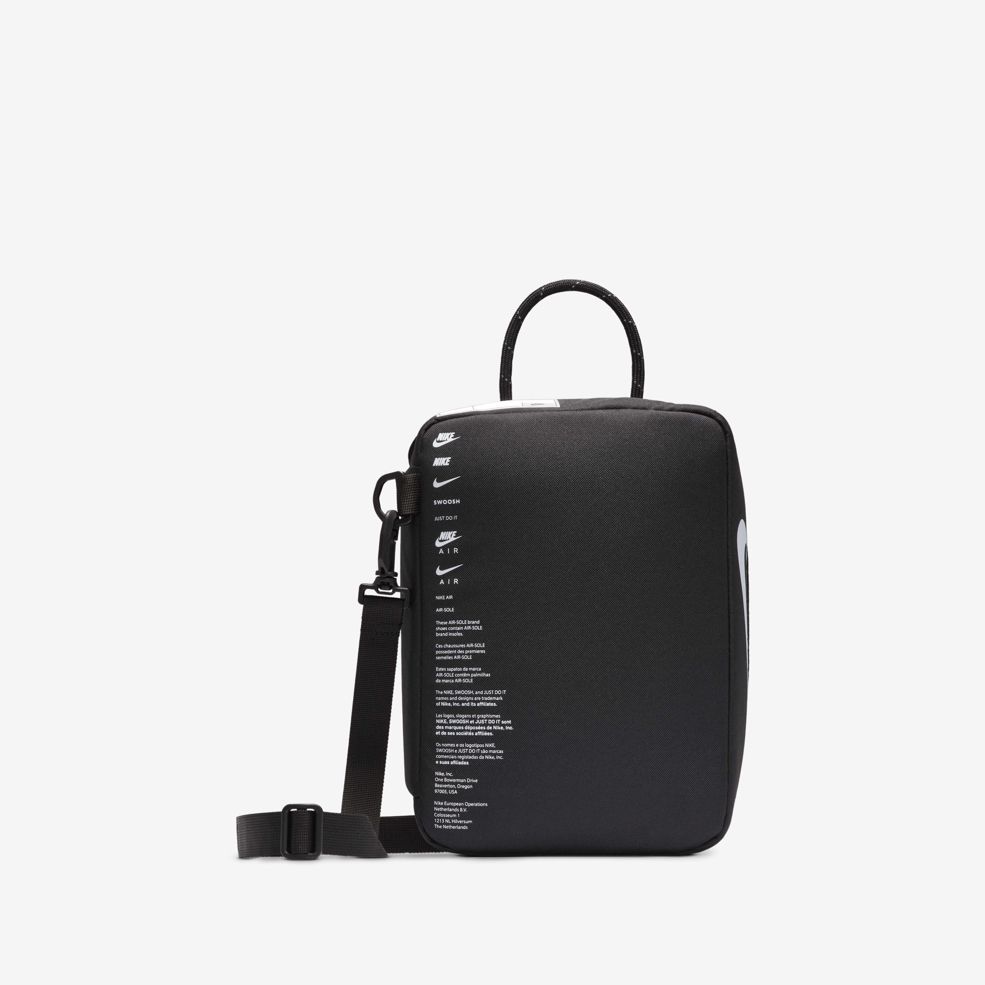 Buy Nike Shoe Box Bag (Small, 8L) - Black/Black/White | Nike